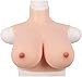 Silikon Brustformen Lebensechte, Falsche Brüste Brustprothesen für Crossdresser Cosplay Transgender Prothese Mastektomie Gefälschte Brüste, B/C/D/E/G Cup,Bronze,G Cup