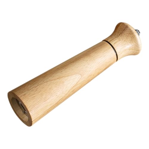 SOLUSTRE Elegant Manual Pepper Salt Grinder Wooden Pepper Shaker Kitchen Tool Salt Refillable Mill