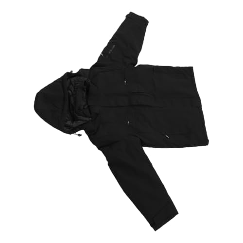 Veste chauffante sweat à capuche électrique polyester léger unisexe - 4