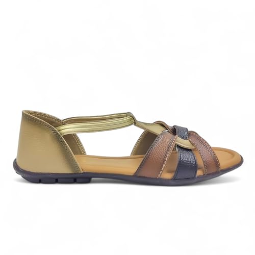 Image of Woman's Flat Comfortable Sandal | Doctor Insole Soft & Comfortable | Best For All Seasons | True Anti-Skid TPR Sole | Fashionable & Trendy (W-14)