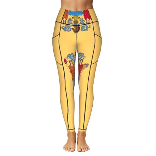 Leggings con bolsillos para mujer que evitan transparencias al entrenar 2
