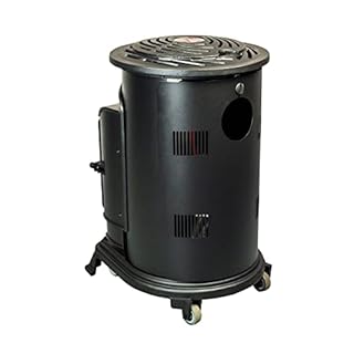 INTEC - Poêle à Gaz en Fonte 3.4kW Chauffage d'Appoint Ultra-Réaliste Effet Cheminée Flammes Vives | Butane Autonomie 60H | Sécurité OSD/CO2 Anti-Basculement | Mobile Noir Mat