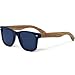 Zebra Wood Sunglasses For Men & Women with Polarized Lenses
