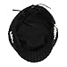 Danse Jupe Womens Fashion Newsboy Cap Rib-Knit Pearl Beaded Bakerboy Cabbie Gatsby Paperboy Visor Beret Hat Fall Winter,Black