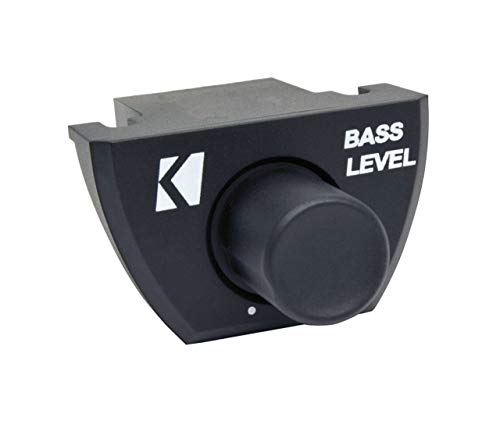 Kicker CXARC In Dash Bass Level Remote for CX, DX, or PX Series Amplifier, Black