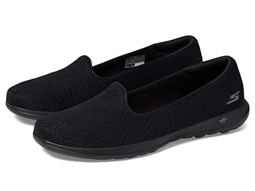 Skechers Women's Go Walk Lite-Sweet Gal Slip-on Mesh Sneakers Ballet Flat