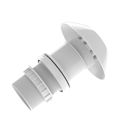 plikc Santiago SA601 - Chimenea de escape de humos Moplen para autocaravana, caravana