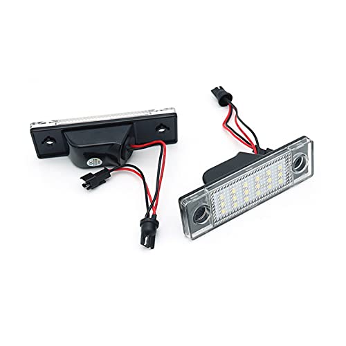 Luz de matrícula LED para evitar bombillas fundidas en Chevrolet Cruze accesorios coche 2uds
