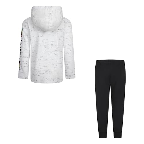 Hurley Boy's Long Sleeve Soft Basic Cloud Slub T-Shirt and Joggers 2-Piece Outfit Set2