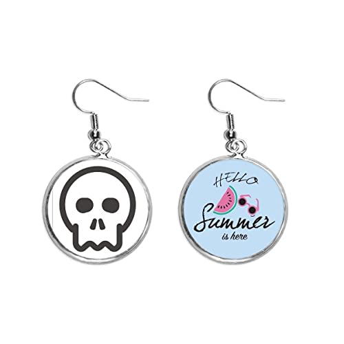 Pendientes de sandía para chat online y looks divertidos de verano con amigas