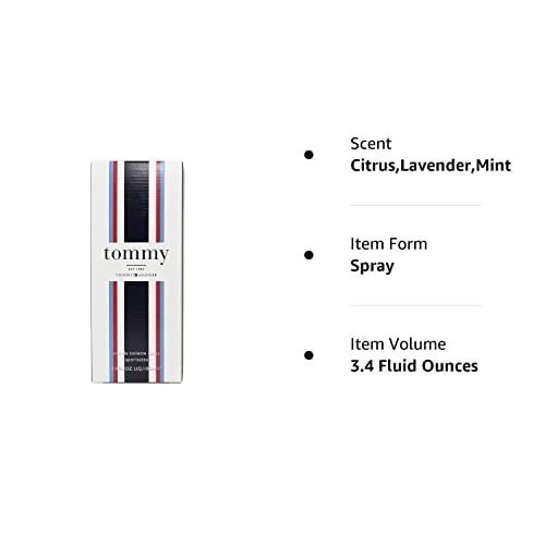 Tŏmmy Colognė For Men Tŏmmy Hilfigėr 3.4 Fl. Oz Eau De Toilette Spray #TOP5