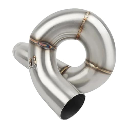 Tuyau d'échappement ZX636 en acier inoxydable de liaison intermédiaire 50.8MM