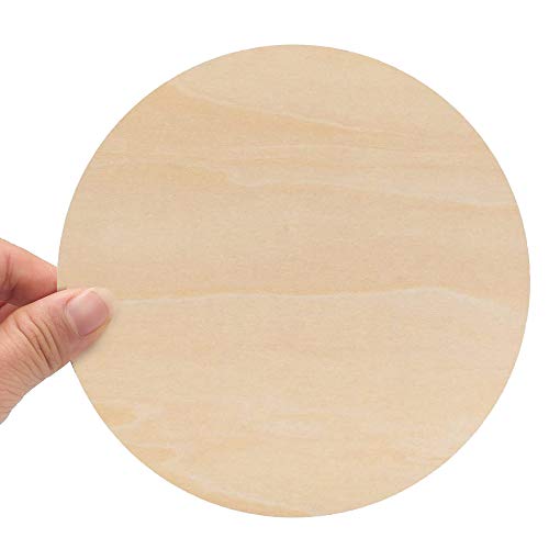 10pcs Cerchi Legno, 30cm/12 pollici Legno Non