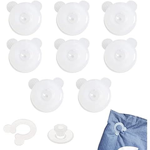 TUKNN Bettdecken-Halter, Bettdeckenhalter Bettdecken-Clips, Bettdecken-Clips Halten die Ecken der Bettdecken an Ort und Stelle, für Dünnen Bettdecke Steppbett Steppbettdecke Einziehdecke, 8 Stücke Cover