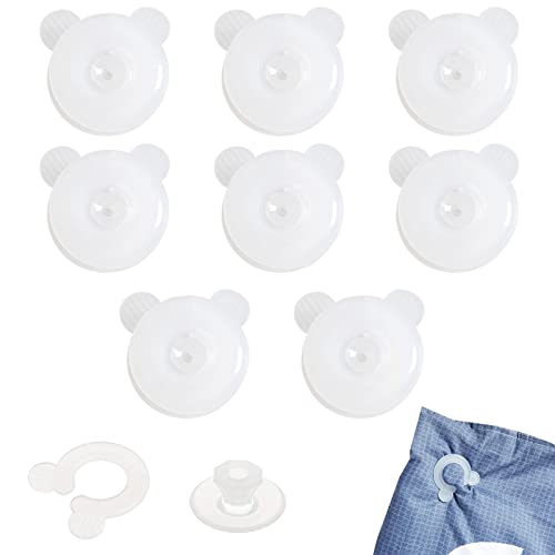 Pinces à Couette, Clips de Housse de Couette, Couette Clips pour Garder la Couette en Place, pour Maintenir Les Coins des Couettes en Place pour éviter Les...