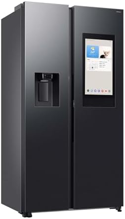 Samsung RS90F67BEFEF Side-by-Side Kühl-Gefrierkombination, AI Küh...