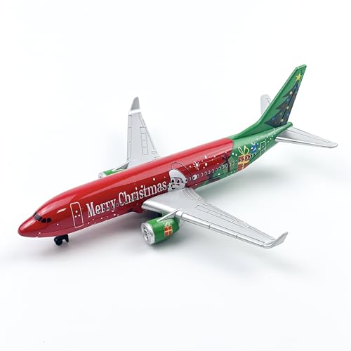 AVIAMUSE Model Airplane, Holiday Edition Collectible with “Merry Christmas” Design,