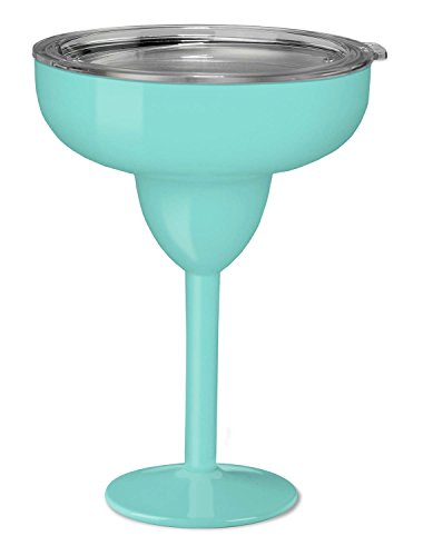 True North Insulated Margarita Glass (Beach Seafoam)