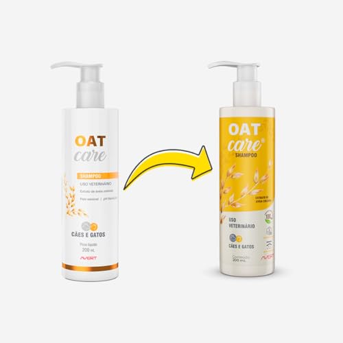 Shampoo Oat Care Avert Para Cães e Gatos -200mL