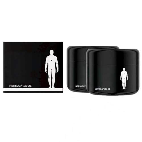 Crema Depilatoria Corporal Unisex, Suave E Indoloro, Suavizante De Larga DuracióN, Para Cuerpo Y Rostro, Eficaz Y RáPida, Apta Para Todo Tipo De Piel.,2pcs