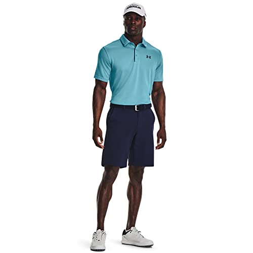 Image of Under Armour Men's Polyester Solid Tech Polo | T-Shirt | 1290140-001