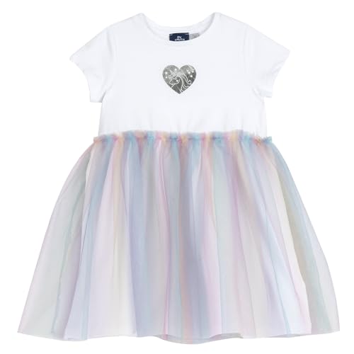 Chicco, Vestito Bambina a Maniche Corte, in Cotone Leggero, Abbigliamento Bambina, Designed in Italy