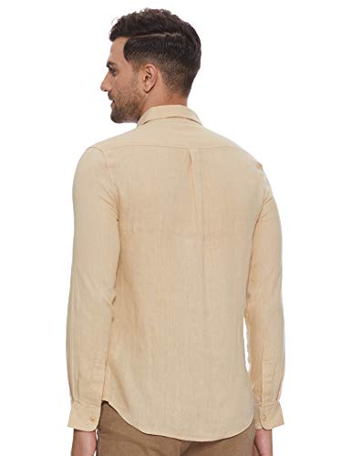 Image of Spykar Men's Solid Slim Fit Shirt