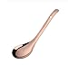 1 szt. łyżka do ryżu 18/8 stal szlachetna trzonek zupa porridge ryżu Scoop złote naczynia łyżka naczynia pomocnik kuchenny kuchnia (kolor: różowe złoto ryce Scoop)