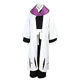 Ilovcomic Animation Bleach Cosplay Costume Kurotsuchi Mayuri Squad Twelve Captain Uniform Simplify Ver (M)