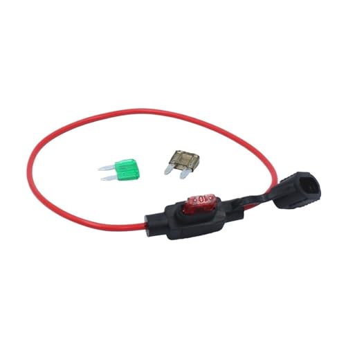Mini porte-fusible enfichable auto avec 10 recharges 1A pour l'aménagement de votre van et camping-car