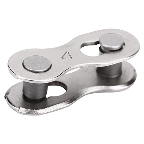 Kigauru 10 Pairs Bike 6/7/8 Speed Chain Link Connector Steel Quick Link Universal Bicycle Chain Connector Lightweight Magic Buckle Missing Master Links Bicycle Chain Accessories #TOP6