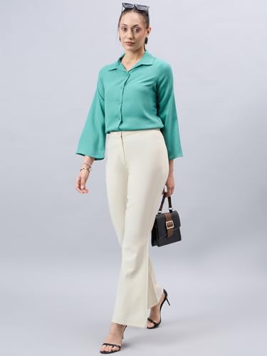 Image of Style Quotient Women Solid Regular Fit Shirt