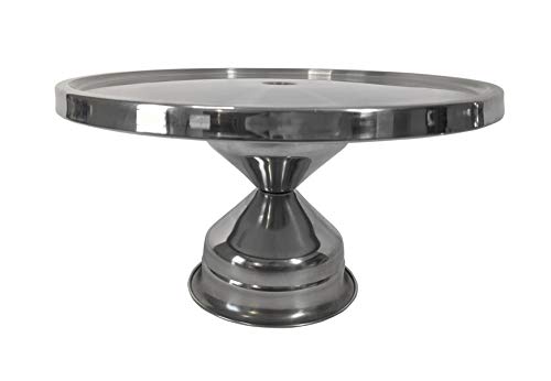 Update International CS-13 Silver Stainless Steel Cake Stand, 13