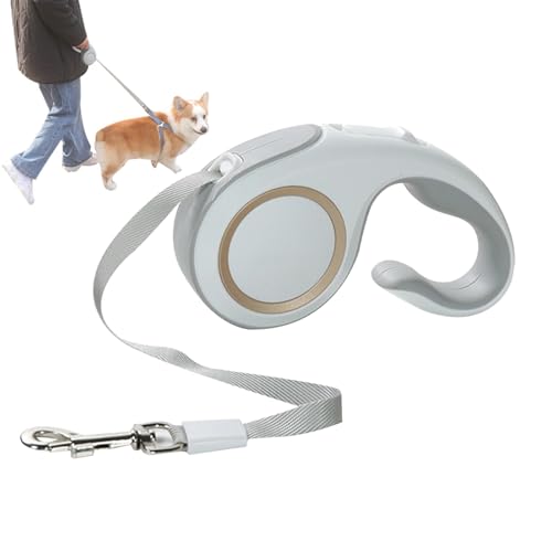 リード 犬 伸縮式 | 全犬種対応の散歩用伸縮リード - 全ての犬種や猫に対応したハーネス 小型犬や子猫にも安心