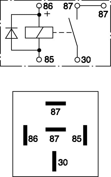 0 332 019 155 BOSCH Multifunktionsrelais – Ansicht 3
