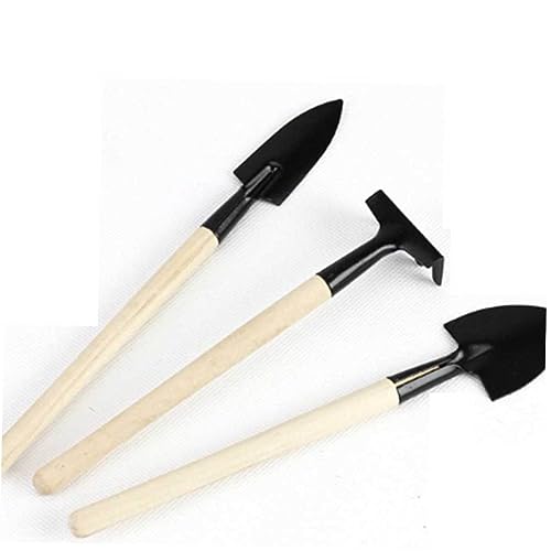 TOYZFRIENDY 15 Piezas Kit de Herramientas Mini para Plantas Maceta con Pala y Rastrillo para Jardinería Casa Accesorios Duraderos para Bonsái y Cuidado de Flores