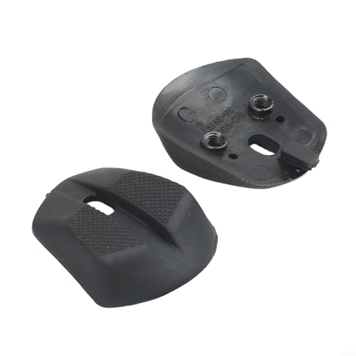 Dolvitrny Almohadilla de talón de ciclismo de carretera para zapatos RC900 901 902 903, tapa de talón de repuesto de plástico ligero, pieza de reparación de zapatos de bicicleta negra y accesorio de
