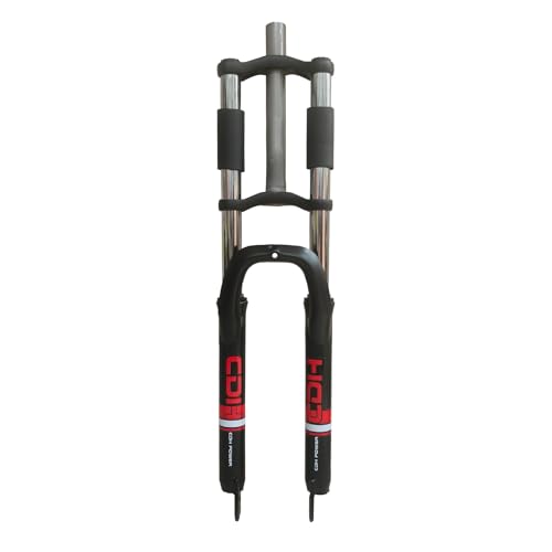 CDHPOWER 26' Bicycle Suspension Fork, 1-1/8' Threadless, Black