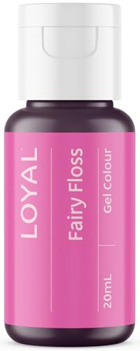 Image of Loyal Gel Food Coloring | Vibrant Color for Buttercream, Fondant, Royal Icing, Gum Paste, Marzipan and Cake Batter | Gel-Based Concentrated Food Dye -20ml Fairy Floss