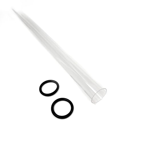 QS-001 Quartz Sleeve and Gasket Set Fits The VIQUA VH200, VH200-V, S1Q, S1Q-PA, SSM-14, PUV-7, & AQ-UV-STD Series UV Systems, Premium OEM Compatible, Guaranteed for 1 Year