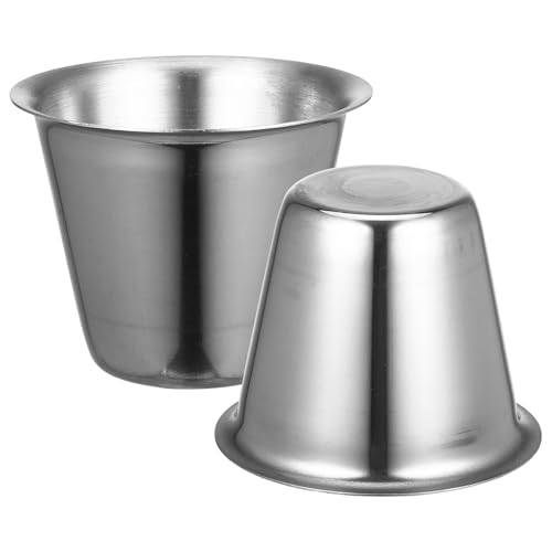 HOMSFOU �X�e�����X���\�[�X�J�b�v 80ml 2�Z�b�g �V���o�[ ���ٓ��⃌�X�g�����p���������� ���p�r�g���₷���������M ���^�H�i�e�킵�čœK