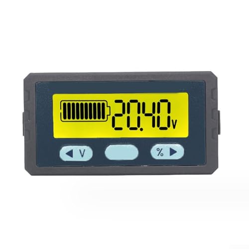 DC 8-120V 50A Battery Monitor Voltmeter Amperemeter Tester with LCD