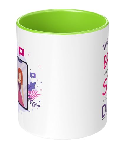 Image of Rakhi for Brother Printed Mug with Keychain Best Rakhi Combo Gift for Brother & Sister Rakshabandhan Return Gifts for Sister White 350ml Coffee Mug(Pack of 5)(Combo Set)(RMCKRCG312)