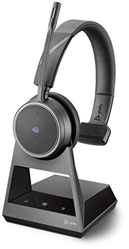 Plantronics - Voyager 4210 Office Headset (Poly) - Casque d'écoute mono Bluetooth avec microphone...