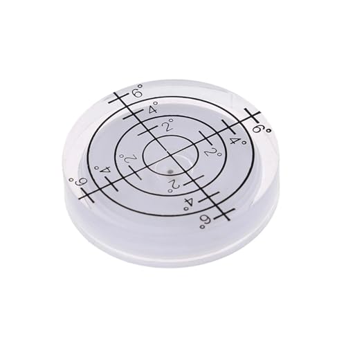 Inclinomètre circulaire de 32 mm avec niveau à bulle de précision