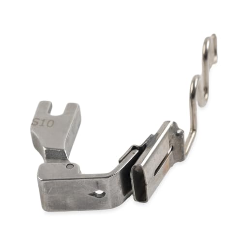 Cnonee1 3/8" 10MM Pie para Coser de Cinta Elástica Plata miniatura 2