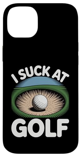 I Suck At Golf Joke ʔSt s Ȓj St X}zP[X iPhone 14 Plus p