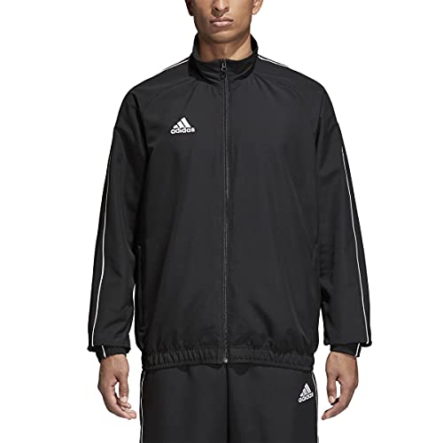 Chaqueta de presentación adidas Core18 con acabados de alta resistencia