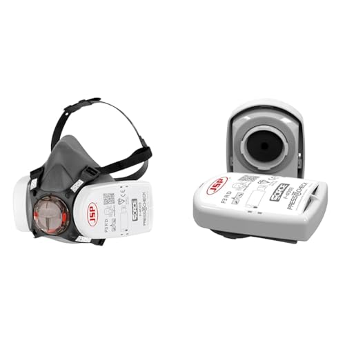 Masque de protection respiratoire Force 8 M JSP cartouches P3 PressToCheck