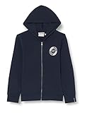 Passform: Regular Fit TOM TAILOR Jungen Kinder Sweatjacke mit Logo-Print